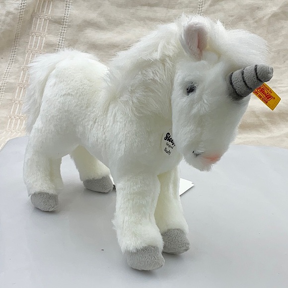 Steiff Starly Einhorn Unicorn Plush Stuffed Unicorn - Picture 6 of 6